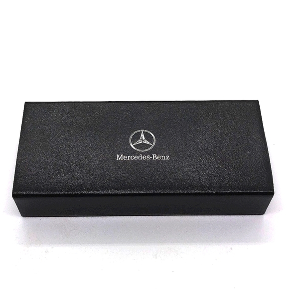Genuine Silver Mercedes Benz Dual Fob Keychain Detachable for Valet OEM-Boxed - Picture 7 of 7
